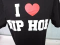 I LOVE HIP HOP RULZERZ WEAR -мъжка оригинална тениска размер XL , снимка 3