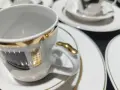 руски порцелан залатой пегас чайник заханица латиера чаши за кафе , снимка 17