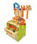 Дървена мултифункционалена работилница с инструменти конструктор за сглобяване, снимка 1 - Образователни игри - 38375482