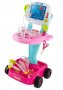 КОМПЛЕКТ ДОКТОР - лекарски комплект – розова количка, снимка 1 - Играчки за стая - 38675585