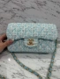 Chanel синя чанта , снимка 3