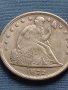 Монета 1 долар 1872г. САЩ РЕПЛИКА на Американския сребърен долар за КОЛЕКЦИЯ 30044, снимка 8