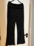 Нов черен парти официален еластичен панталон висока талия блясък ХЛ , снимка 7