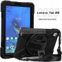 Lenovo Tab M8 (FHD)   360° Въртящ се Противоударен Калъф Стойка с Презрамка, снимка 4