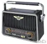 Ретро радио +соларен панел+ акумулатор , MP3 , със стилен дизайн, VXR, снимка 2