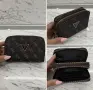 Guess дамско портмоне черно кафяво розово, снимка 8