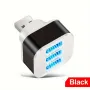 3 портов USB мини хъб, LED, снимка 1
