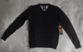 Мъжки черен пуловер М размер, снимка 1