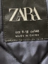 Карирано палто / яке тип бомбър ZARA с буква "C"  размер  9-10 , 140 см, снимка 3