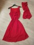Дамска официална рокля в червен цвят, снимка 1 - Рокли - 40669938