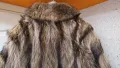 Дамско палто естествен косъм размер М-Л , снимка 6