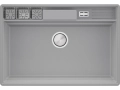 Сива кухненска гранитна мивка Ню Йорк 80 Multispace 780 x 530 мм -22% Ново, снимка 1