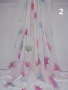 Дамски шал с флорални шарки 1.80х0.90см Различни шарки, снимка 3