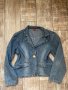 Еластично елегантно дамско  дънково  сако, снимка 15