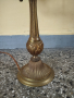 Стара настлона лампа тип свещник, снимка 2