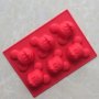 6 Мики Маус силиконов молд форма мъфини кексчета фондан шоколад гипс