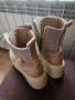Боти от естествен велур и кожа със топъл хастар.Обути само веднъж, снимка 4
