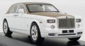 Rolls-Royce Phantom "Middle east special" 2010 White and Gold - мащаб 1:43 на IXO моделът е нов, снимка 4