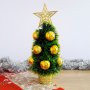 1801 Декоративна коледна елхичка с коледни топки, 3 размера, снимка 2