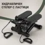 ️ Хидравличен степер с ластици и LCD брояч, черен, снимка 1