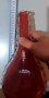 Червена стъклена ваза, снимка 8