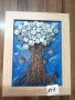 Картина , пано, "Дървото на парите", снимка 12