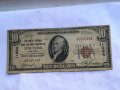 Usa Рядка $ 10 1929 г. The Public National Bank and Trust Company of NEW YORK CH11034, снимка 3