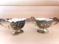 Страхотни Стари Посребрени Съдчета, снимка 4
