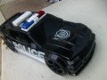 Умален пластмасов модел на полицейска кола с батерия свири и с инерционен механизъм, снимка 3