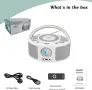 Преносим CD плейър WISCENT с Bluetooth Boombox, FM радио, стерео звук, USB, 3.5 мм AUX , снимка 8