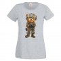 Дамска тениска bear No CAPE required, Мече,Меченце,Животно, Играчка,Изненада,Подарък,Повод,, снимка 6
