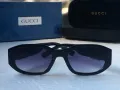 GUCCI с лого 1:1 дамски слънчеви очила елипса 2 цвята овални кръглин, снимка 6
