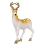 Коледна декоративна фигура на Северен елен, Шампанско, 38 см, снимка 2