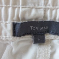 Къси бели мъжки панталони Tex Man, снимка 3 - Къси панталони - 36876166