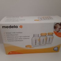 Комплект контейнери МEDELA, 150 ml, снимка 1 - Прибори, съдове, шишета и биберони - 31570643