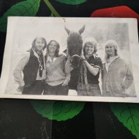 Картичка/снимка АББА/ABBA, снимка 1 - Колекции - 40847595