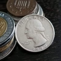 Монета - САЩ - 1/4 (четвърт) долар | 1990г., снимка 2 - Нумизматика и бонистика - 34410143