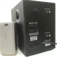 Аудио система 2.1 Microlab M310 + JVC буфер с колонки, снимка 4 - Аудиосистеми - 36473727