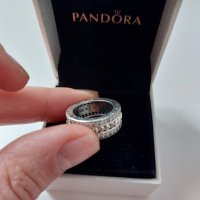 ПАНДОРА сребърен пръстен ALE 925, снимка 4 - Пръстени - 44335889
