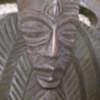 Стара маска дървена 20325, снимка 9 - Антикварни и старинни предмети - 32098492