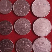 1,2 и 5 евро цента/лепта / Гърция, снимка 2 - Нумизматика и бонистика - 44369900