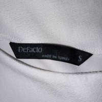 Дантелна дамска тениска Defacto, снимка 3 - Тениски - 40486794
