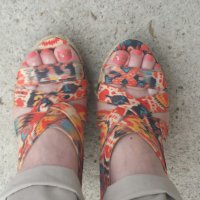 Дамски сандали на платформа №39, снимка 4 - Сандали - 37172793