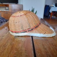 Стара Дамска сламена шапка , снимка 2 - Други ценни предмети - 42665014
