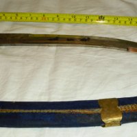 Сабя / нож меч кинжал/ с кания , снимка 6 - Антикварни и старинни предмети - 42267672