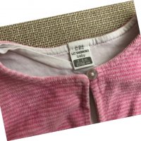 Блузка, панталонче и жилетка 6-9 месеца, снимка 2 - Комплекти за бебе - 30330562