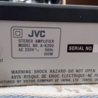 Усилвател JVC A-K200 и тонколони JVC 100 комплект Аудио система JVC, снимка 5 - Аудиосистеми - 30375215