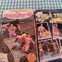 WWF КЕЧ МАНИЯ VHS Видеокасети, снимка 2 - Други жанрове - 42678544