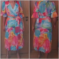 Нови рокли солей от сатен, снимка 7 - Рокли - 36763376
