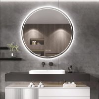 Огледало за баня с LED осветление XMR-Y18-819, снимка 5 - Огледала - 42839127